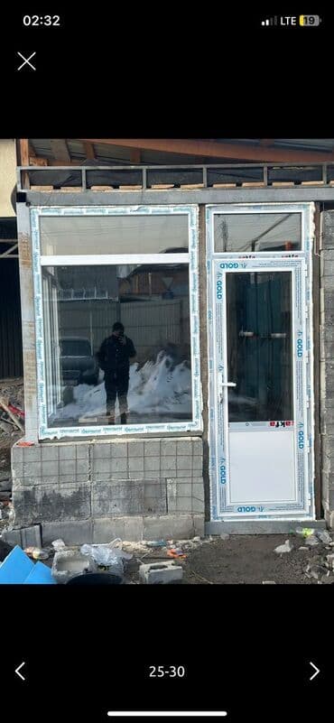 айнек терезелер: Пластиковые окна с двухкамерными стеклопакетами, подходящие для — 2