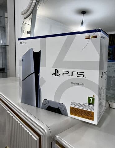 бу сони плейстейшен 4: Абсолютно новая PlayStation 5 slim Не разу не запускалась . 💯 В — 1