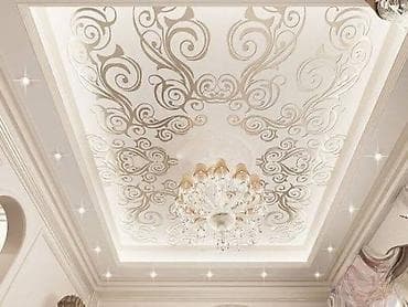 motion design: Натяжной потолок Глянцевое, Матовое, 3D потолки Гарантия, Бесплатная консультация, Бесплатный замер — 4