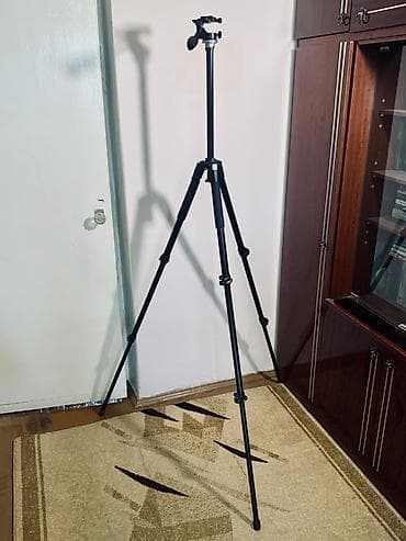 iphon 13 pro max: Профессиональный штатив Manfrotto 055XB. Сделано в Италии. Отлично — 2