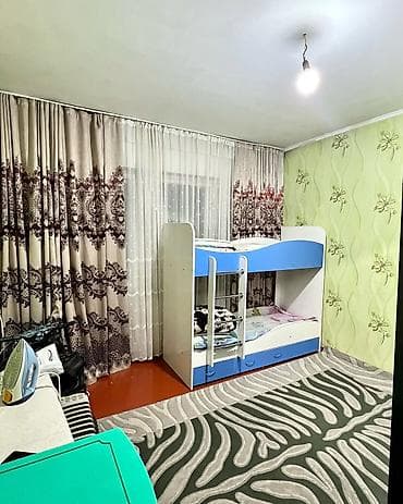 турузбекова боконбаева: 2 комнаты, 50 м², 105 серия, 1 этаж, Евроремонт — 4