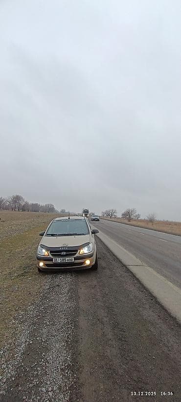 Транспорт: Hyundai Getz: 2008 г., 1.4 л, Механика, Бензин, Хэтчбэк — 3
