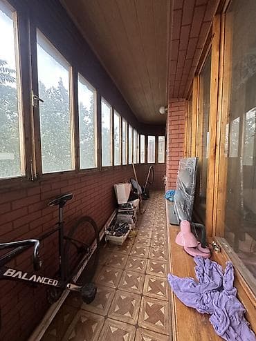 Недвижимость: 3 комнаты, 77 м², Ошский рынок / базар Индивидуалка, 3 этаж, Косметический ремонт — 7