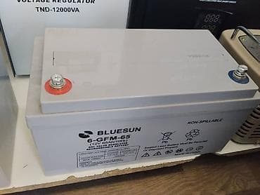 аккумуляторы для ибп 55 а*ч: Аккумулятор BLUESUN 6-GFM-65 - Тип: свинцово‑кислотный VRLA — 1