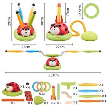 Детские горки: Детский игровой комплекс 3-в-1 «Божья коровка» (для детей от 3 лет) — 4