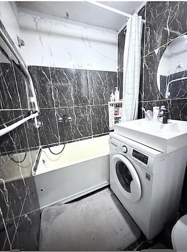 ош базар кв: 2 комнаты, 47 м², Ошский рынок / базар 104 серия, 4 этаж, Свежий ремонт — 8