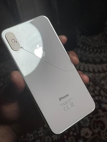 чехол айфон 17 про макс: IPhone Xs, Новый, 256 ГБ, Серебристый, Защитное стекло, 82 % — 9