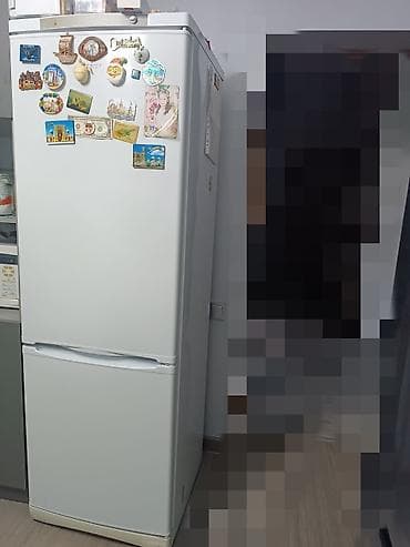 Холодильник Indesit, Б/у, Двухкамерный, No frost, 60 * 185 * 66 at lalafo.kg Холодильник Indesit, Б/у, Двухкамерный, No frost, 60 * 185 * 66