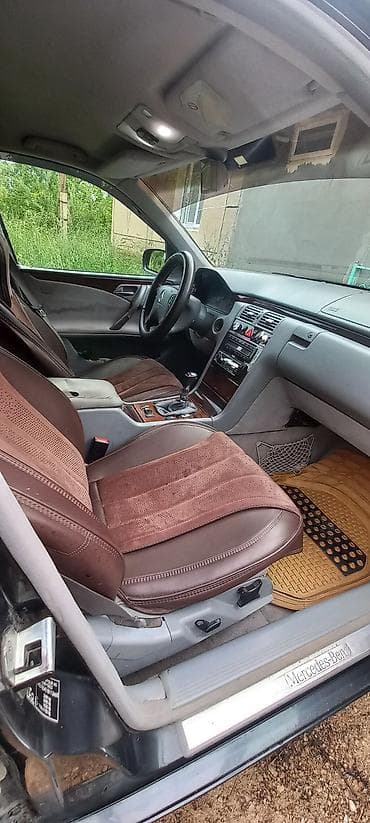 машина маз: Mercedes-Benz E-Class: 2000 г., 2 л, Механика, Бензин, Седан — 8
