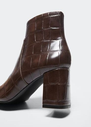 обувь больших размеров бишкек: Сапоги, 38, Mango, Новый, цвет - Коричневый, Самовывоз — 3