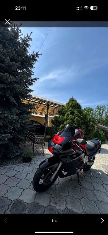 мотоциклы из японии: Спортбайк Suzuki, 600 куб. см, Бензин, Взрослый, Б/у — 1