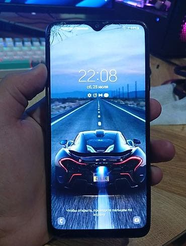 realme book: Samsung Galaxy A20s, Б/у, 32 ГБ, цвет - Черный, 2 SIM — 2