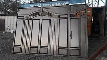 пласт окна: Кованые и металлические въездные ворота под заказ - Тип: распашные и — 7