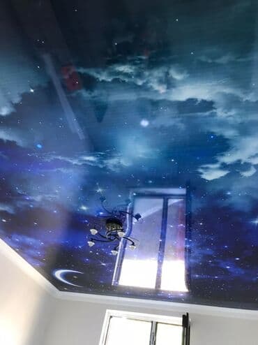 натяжные потолок ош: Натяжной потолок Глянцевое, Матовое, 3D потолки Гарантия, Бесплатная консультация, Бесплатный замер — 11