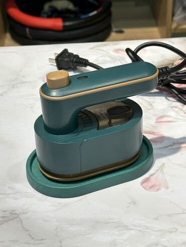 маленький утюг для путешествий: Утюг Простой, Антипригарный — 8