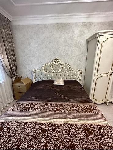 мебели б у: Спальный гарнитур, Б/у, Двуспальная кровать, МДФ, цвет - Бежевый — 2