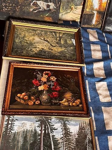 большие картины: Картины маслом (подборка жанровых и эротических сюжетов) - Техника — 8