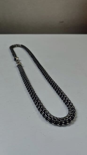 продаю золотую цепочку: Плетение Скорпион Серебро 925 проба Ручная работа Изготовление под — 2