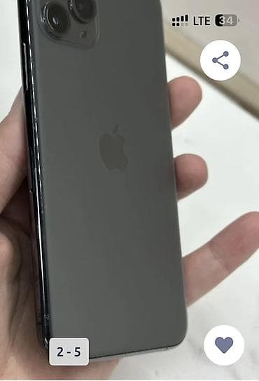 переходник айфона: IPhone 11 Pro Max, Б/у, 64 ГБ, Space Gray, Чехол, Кабель, 73 % — 2