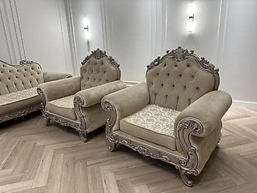 Кресло в классическом стиле с резным декором - Стиль