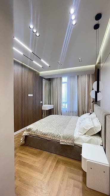 квартира с мебелью: 3 комнаты, 80 м², 8 этаж — 5