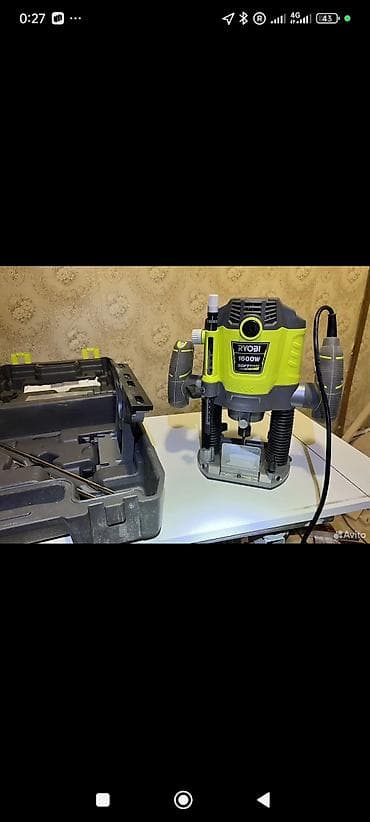 Фрезер RYOBI 1600W + комплект профессиональных шаблонов Faridkamal