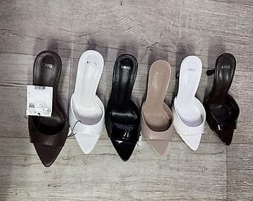 Туфли: Туфли, 36, 37, 38, Mango, Новый, цвет - Черный, Самовывоз, Платная доставка — 1