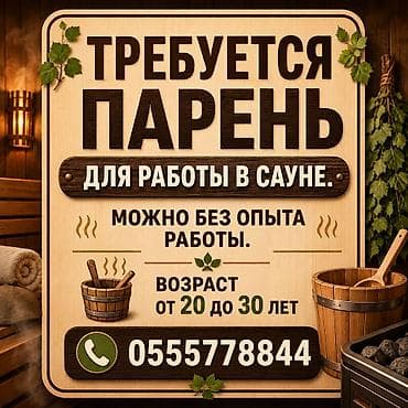 life network system: ТРЕБУЕТСЯ ПАРЕНЬ ДЛЯ РАБОТЫ В САУНЕ. Можно Без Опыта Работы. возраст — 1