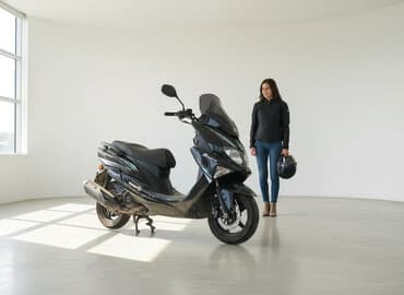 купить б у мотоцикл: Макси-скутер 175 куб. см, Бензин, Б/у — 1