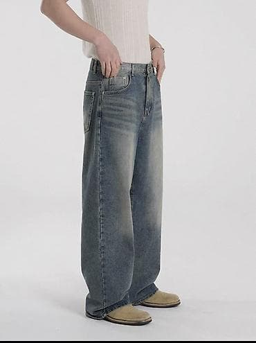 Джинсы: Джинсы унисекс, свободного кроя (wide/relaxed fit) - Посадка: средняя — 4