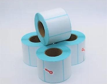 термотрансферная бумага цена: Качество 100% Термоэтикетки 60*40 1 штук 750 наклеек в пачка 5 штук — 1