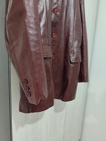 Мужской плащ, M, Massimo Dutti, Новый, цвет - Красный, Самовывоз