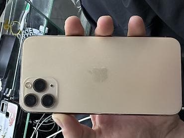 iphone 9: IPhone 11 Pro, Б/у, 64 ГБ, Золотой, 100 % — 4