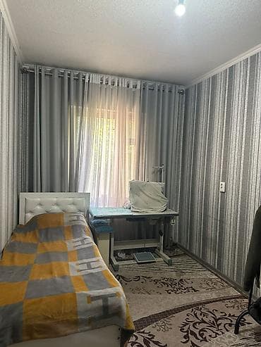асанбай 105 серии: 3 комнаты, 63 м², 105 серия, 1 этаж, Косметический ремонт — 5