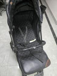 купить коляску трость бу: Коляска, цвет - Черный, Б/у — 4