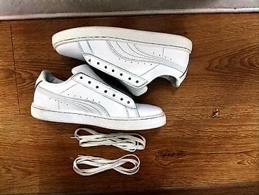 Жеке буюмдар: Эркектердин кроссовкасы, 39, Puma, Колдонулган, түсү - Ак — 5