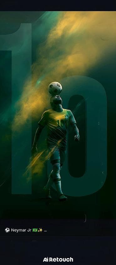 купить пальму: Постер/арт-подборка “Neymar Jr” — серия эффектных изображений — 3