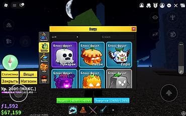 meta 3: Игровой аккаунт Blox Fruits (Roblox) Характеристики профиля: - — 3