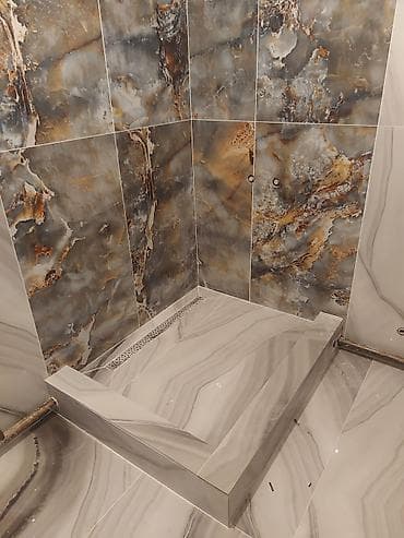 Окна на заказ: Укладка кафеля под ключ 🧱 👷‍♂️ Мастера с большим опытом 🔧 Работаем — 4