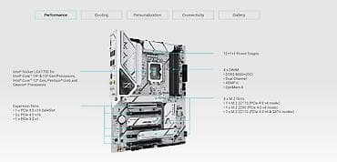 socket 1151: Материнская плата для ПК, Новый, Asus, LGA1700, ATX — 3