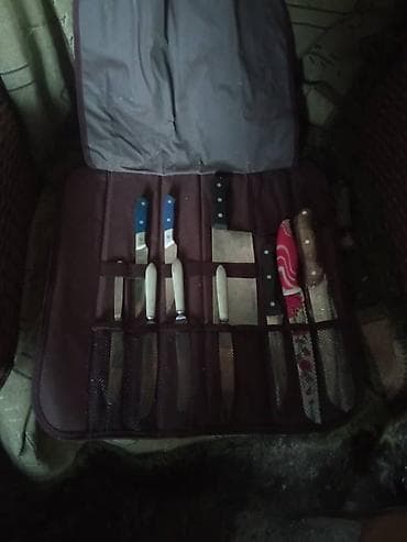 Инструменттер: Продаю посуду,кастрюли,тарелки,сковорода,ножи,вилки и ложки. б/у — 5