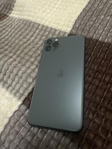 12 pro 512: IPhone 11 Pro Max, 256 ГБ, Matte Midnight Green, 79 % — 1