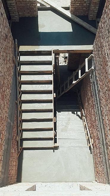 винтил: Бетонная лестница Для дома, Форма лестницы: Винтовая — 4