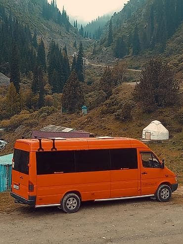 фен браун: БУС НА ЗАКАЗ Пассажирский микроавтобус Mercedes-Benz Sprinter (длинная — 4