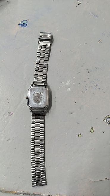 все серебро: Классические часы часы, Casio, Япония, Водонепроницаемые, Унисекс — 2