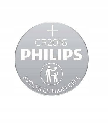 Батарейки Philips CR2016 Технология высшего качества для миниатюрных