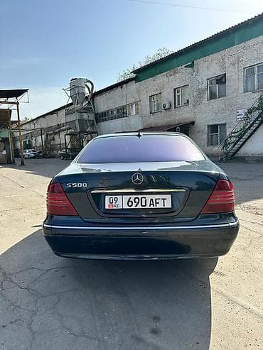 мерседес бенс с500: Mercedes-Benz S-Class: 2001 г., 5 л, Автомат, Бензин, Седан — 6