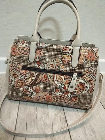 pull and beer: Классическая сумка, Материал: Комбинированный материал, Разделенные отделения, Женские — 4