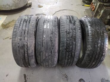 Шины 225 / 55 / R 18, Лето, Б/у, Комплект, Внедорожные (АТ/МТ), Япония