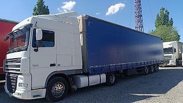 bmw m: Тягач, DAF, Тентованный — 4